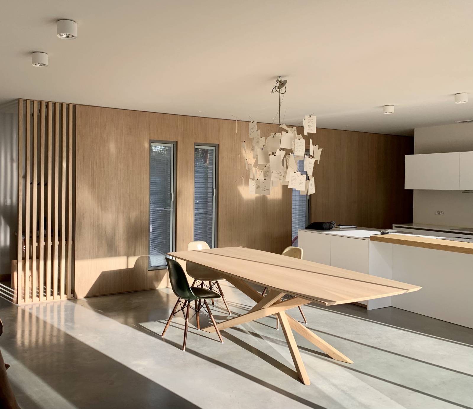 Habillage mural en bois