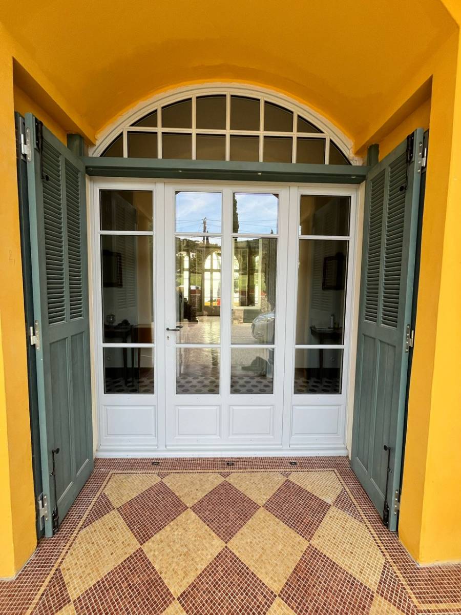 volet en bois repliable 